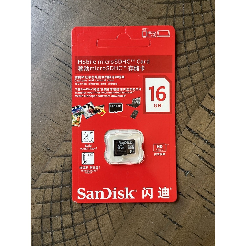 SanDisk Mobile Micro SDHC Card 16GB Class 4 Memory Card SDSDB SDSDQM-016G-Z35
